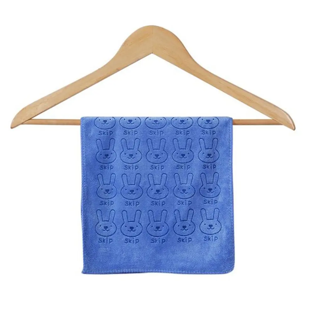Абсорбирующее детское полотенце из микрофибры 25X50, абсорбирующее маленькое полотенце с мультипликационным принтом, прочная сушильная ткань