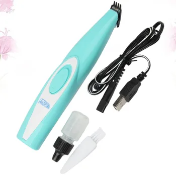 

Home Electrical Hair Clipper Dog Hair Grooming Tool Safe Shaving Tool Pet Hair Trimmer (Green)