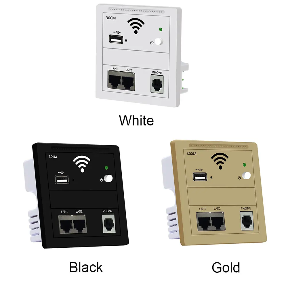 300 Мбит/с 86 панель AC220V ИНН удлинитель отель WiFi розетка двойной LAN встроенный антенный ретранслятор настенный беспроводной маршрутизатор аксессуары