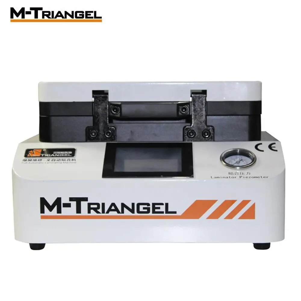  M-triangel 7 Inch Lcd Vacuum Laminating And Bubble Remover Machine Oca Automatic Flat Screen For Ip
