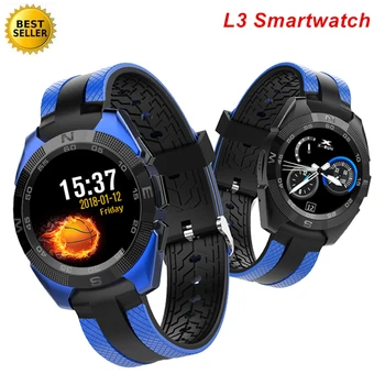

L3 Professional Sports Smartwatch Heart Rate Sleep Tracker Bluetooth Calls Off Line Alipay 9.9mm Ultra Thin Fashion Smart Watch