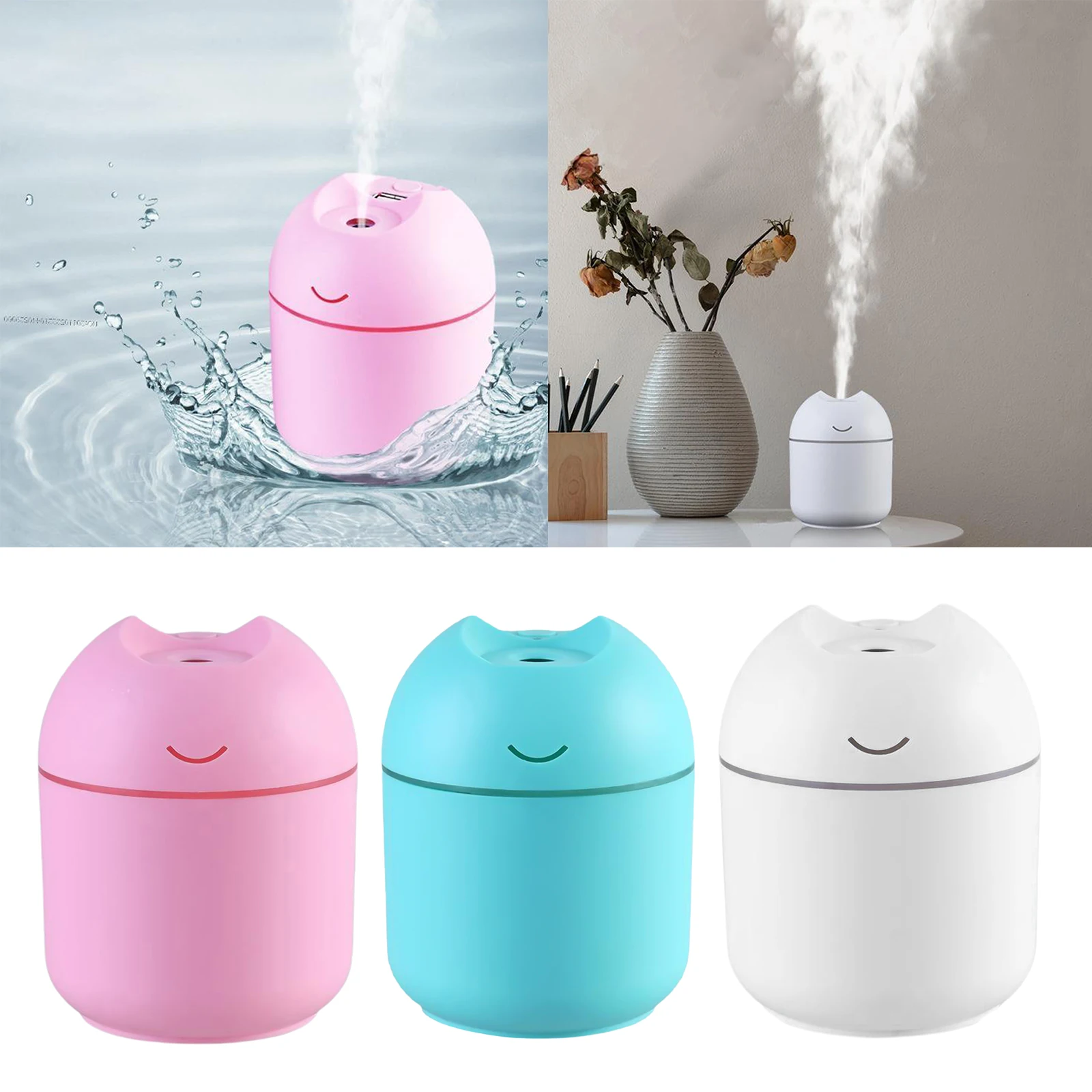 

Electric Aroma Diffuser Essential Oils Air Humidifier Mist Maker Aromatherapy Diffusers For Home Car