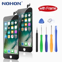 NOHON HD ЖК-дисплей для iPhone 6 6 S 7 Замена экрана 3D сенсорный дигитайзер в сборе с рамкой AAAA Мобильный телефон lcd s+ Инструменты