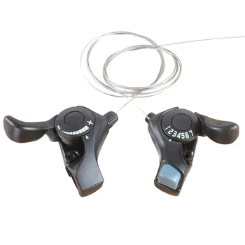 

Mountain Bike 1 Pair Cycling Split Dial 6.7/21 Speed For SL-TX30-7 22.2mm Transmission Bicycle Accessories Trigger Shifter