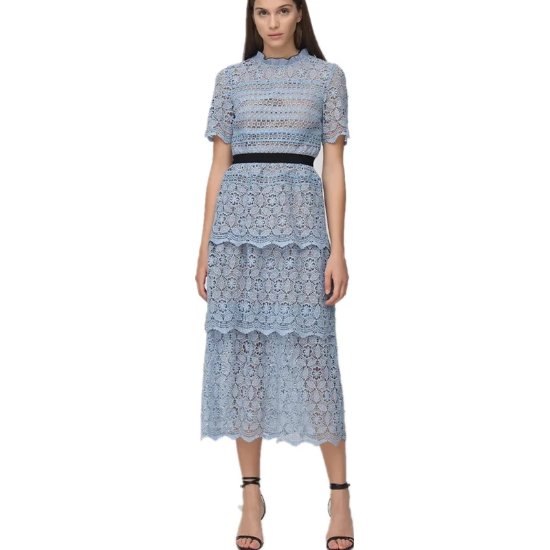 High-end Customed Luxury Runway Designer Lace