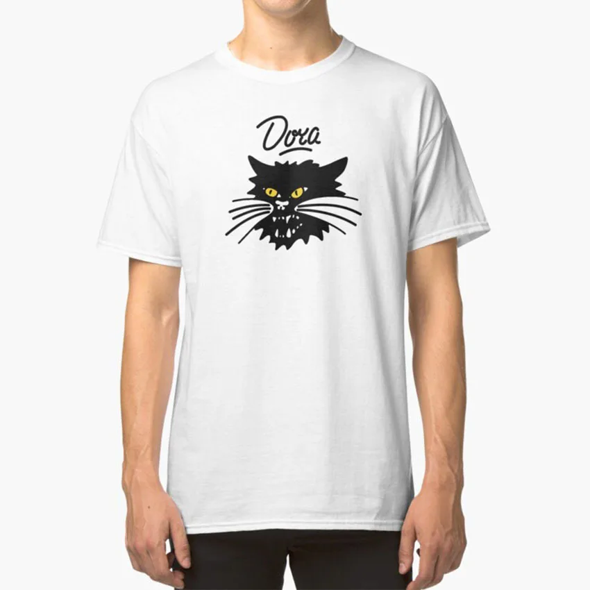 

Черная Оригинальная дизайнерская футболка с изображением Доры, обтягивающая черная испанская ловушка для малышей