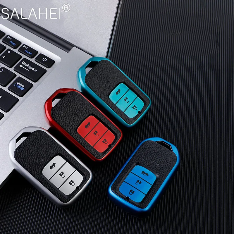 TPU-Car-Smart-Key-Cover-Protective-Case-for-Car-for-Honda-Hrv-Civic-2017-Accord-2003