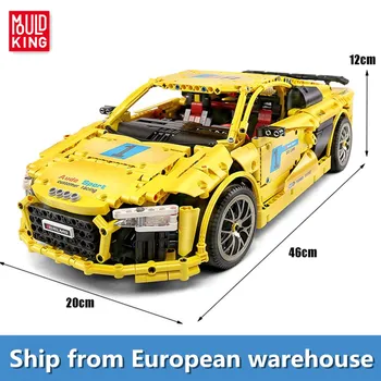 

Mould King MOC Technic series The R8 V10 Speed RS5 Car Model Building Block Assemble Brick Kids Educational Toy Christmas Gifts