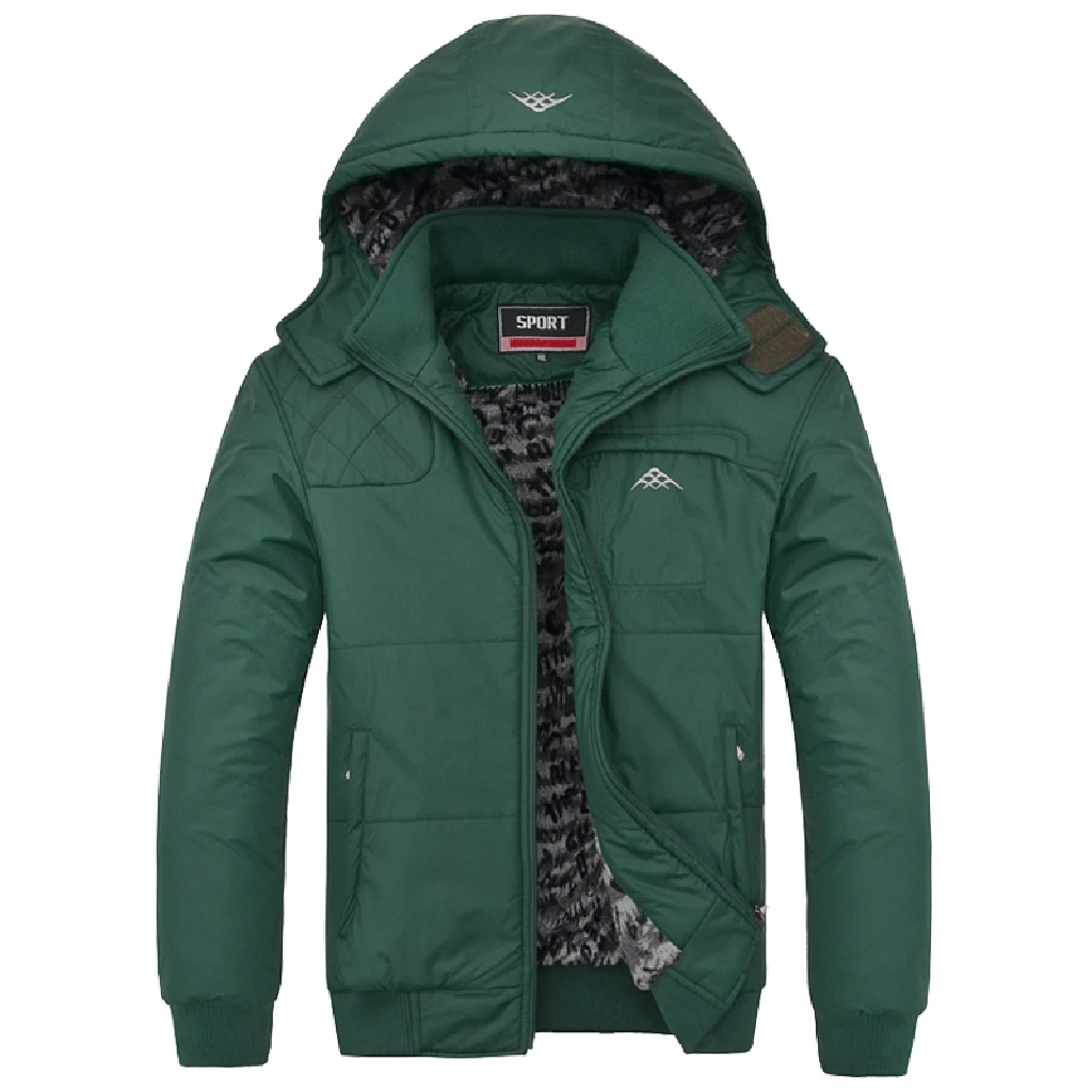 Женское и мужское зимнее теплое пальто с капюшоном XXL-7XL однотонная хлопковая куртка женская с подкладкой длинная Парка женская s ватник Feminina