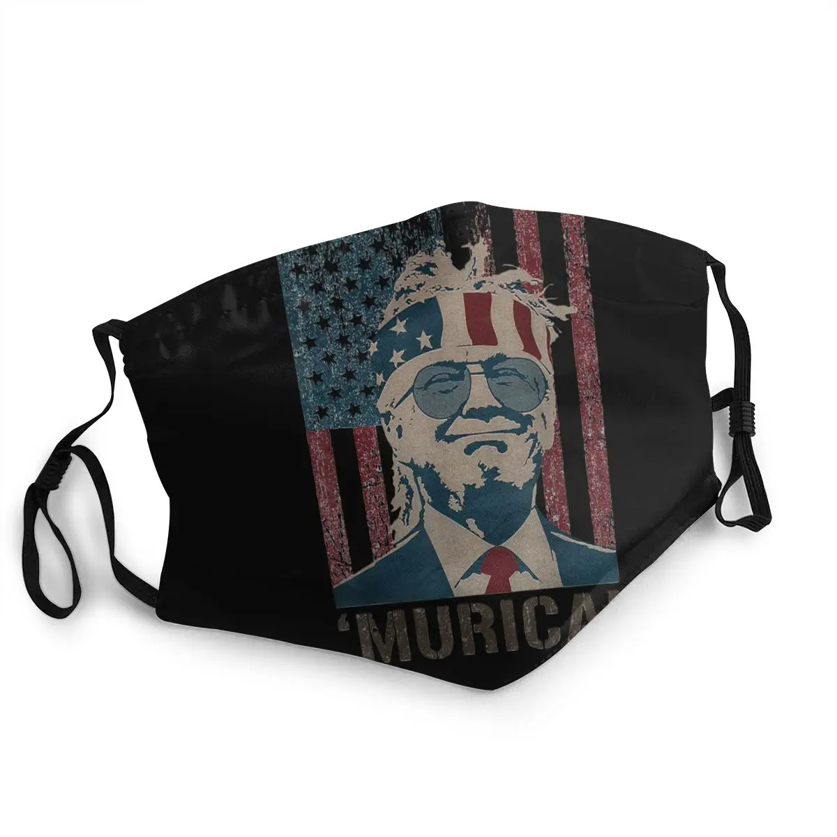 Trump 2020 Murica Non-Disposable Face Mask President Election Anti Haze Dust Protection Cover Respirator | Аксессуары для одежды