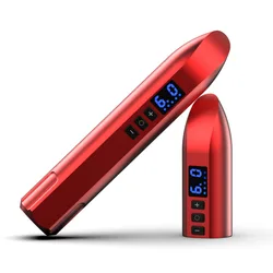 Wireless LCD Display Tattoo Pen High Definition USB Rechargeable Rotary Tattoo Machine Pro Suitable For Beginners The Body Art