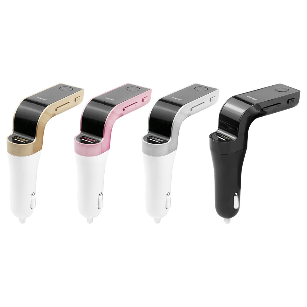 

Hands Free Wireless FM Transmitter G7 Car Bluetooth AUX Bluetooth Car Kit MP3 Player SD USB LCD USB 4-in-1 Car Accessories