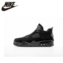 Nike Air Jordan 4 AJ4 мужские ботинки для баскетбола на открытом воздухе АМОРТИЗИРУЮЩИЕ НЕСКОЛЬЗЯЩИЕ Кроссовки-308497