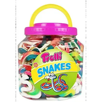 

CULEBRAS GOLOSINA TROLLI 130 UNIDADES