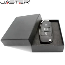 JASTER USB флеш-накопитель реальная емкость Audi Автомобильный ключ 8 ГБ 16 ГБ 32 ГБ 64 ГБ флеш-накопитель Флешка карта памяти U диск