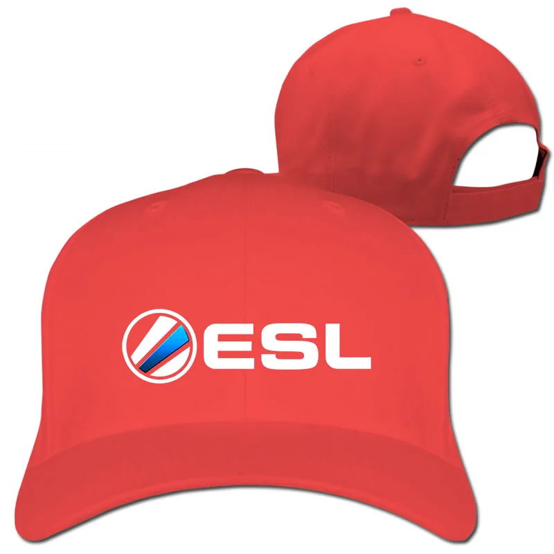 ESL Pro League бейсбольная кепка для мужчин и женщин, Кепка-Дальнобойщик, модная Регулируемая Кепка - Цвет: 1-Red