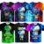 Shark Leon T-shirt for 12 Year Old Girl Leon T Shirts Brawling Spike and Star Game Crow 3D Boys Girls Cartoon Tops Sally Costume