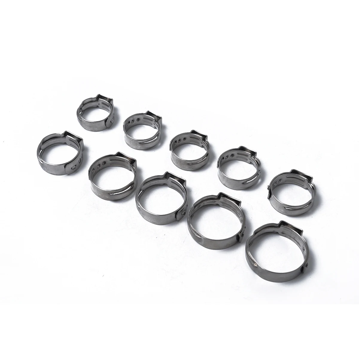 100 шт набор зажимов для шланга из нержавеющей стали сменный крепеж антикоррозийный