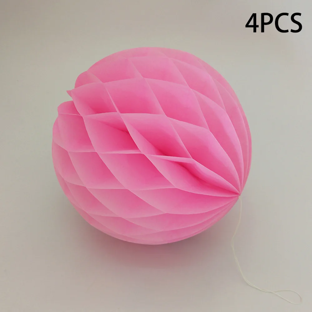 4 шт./компл. бумажный цветочный шар подвесной фонарик фонарь вентилятор для