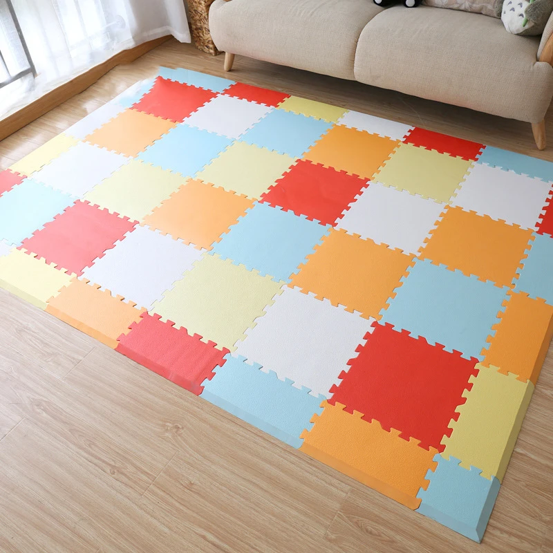 1.4cm Folding Baby Mats Jigsaw Puzzle Fence Infant Child Crawl Game Blanket Thick Joint Foam Floor Pad Climbing Mat for A Child
