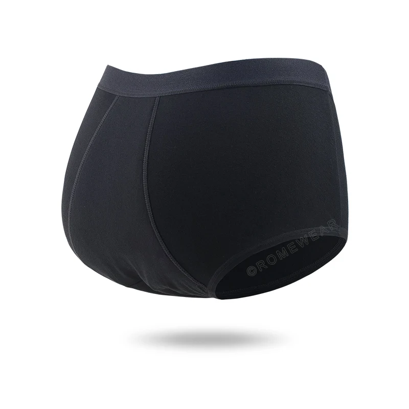 Bamboo Fiber Cotton 4-layer Menstrual Panties Period Reusable  Briefs Underwear Leakproof Heavy Absorbent Incontinence Lingerie 5