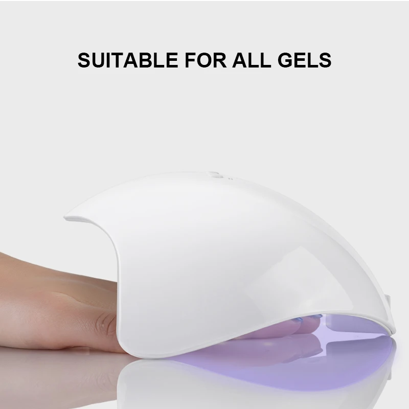 Arte Clavo 12W UV LED Lamp Nail Art Dryer Manicure Tool Equipment Quickly Dry Curing Gel Nail Polish Star 1 Gel Lacquer Varnish 6