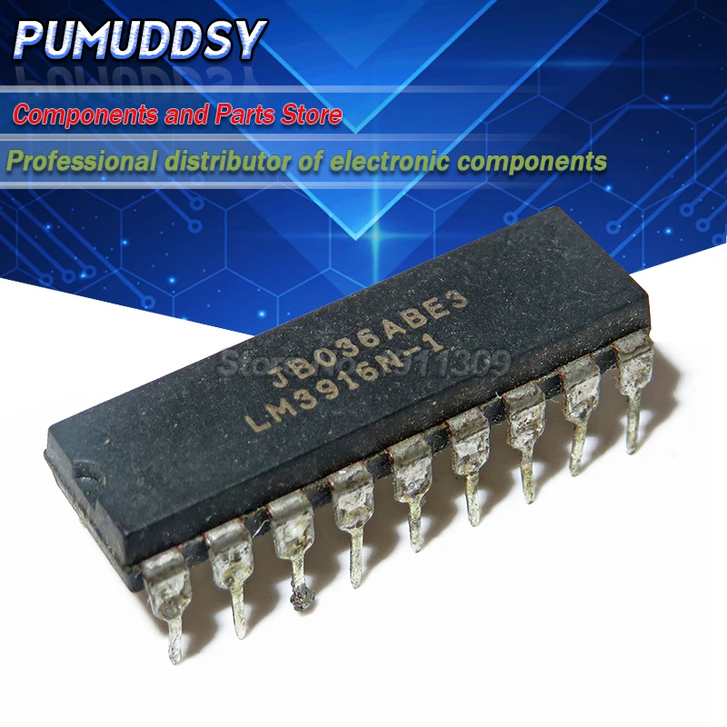 5 шт. LM3916N-1 LM3916 IC драйвер 18-DIP сделано в | Электронные компоненты и принадлежности