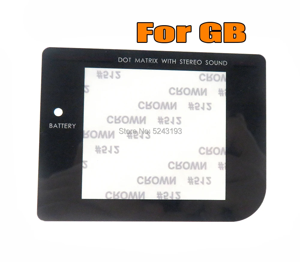 Запасная крышка для объектива экрана Nintendo Gameboy Game Boy GB DMG пластиковый Зеркальный