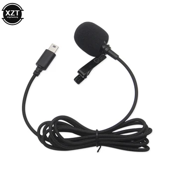 

USB Microphone for Gopro Hero 3 3+ 4 Mini Omni-Directional Stereo Mic Microphone with Collar Clip Lavalier Outdoor Sports DV