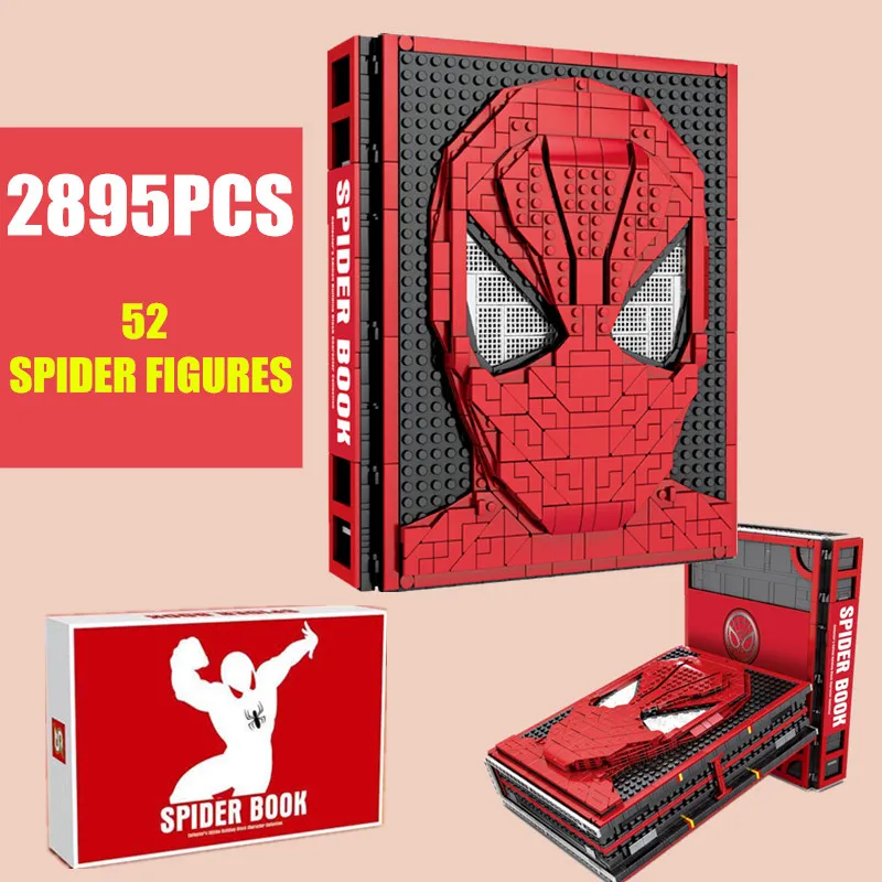 

New Spiderman Figures Collections Book Fit Legoings Marvel Avengers Building Blocks Bricks Toys SY1461 Christams Gifts Children