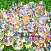 10Pcs 30mmFunny Toy Balls Bouncy Ball Floating Bouncing Child Elastic Rubber Ball Of Bouncy Toy 1