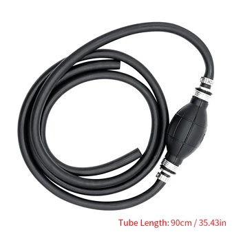 

One-Way Valve Fuel Gas Line Tubing Hose Valve Rubber Bulb Pump for Yacht Ship Boat Car Outboard for Gasoline Liquid and Gas