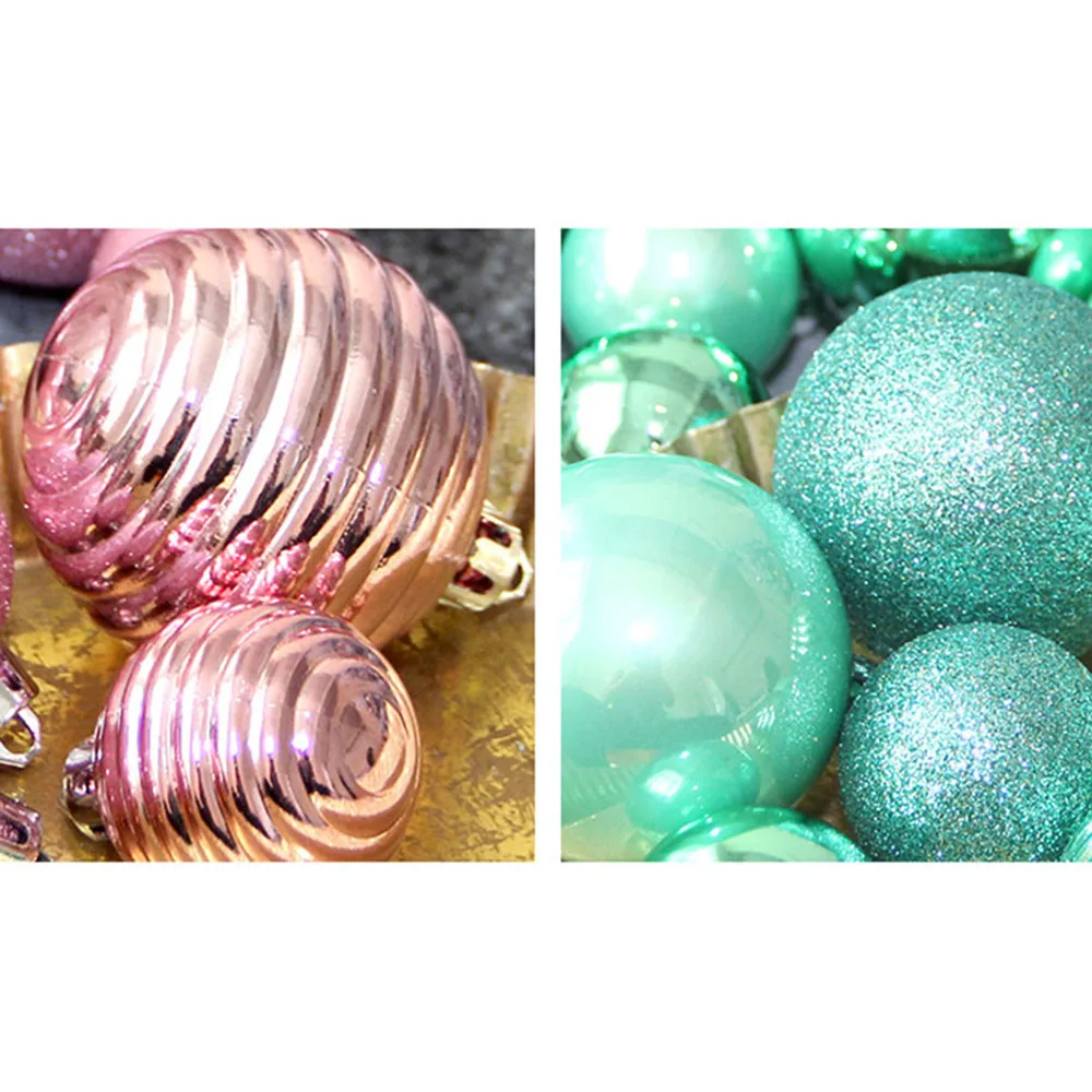 30PCS Home Party Ornament Decor Christmas Decoration Gift Christmas Xmas Tree Ball Bauble Hanging Ball Wedding Home Decorations