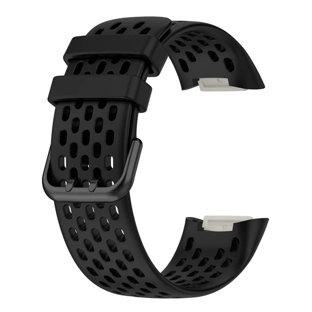 Breathable Sport Silicone Wristband Replacement Bracelet