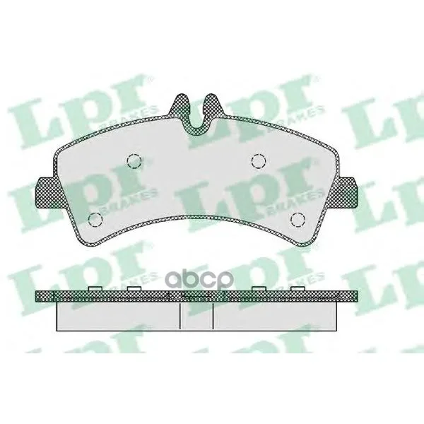 Колодки Тормозные Mercedes Sprinter(906)/Volkswagen Crafter 06 Задние Lpr 05p1294 Lpr арт. 05P1294