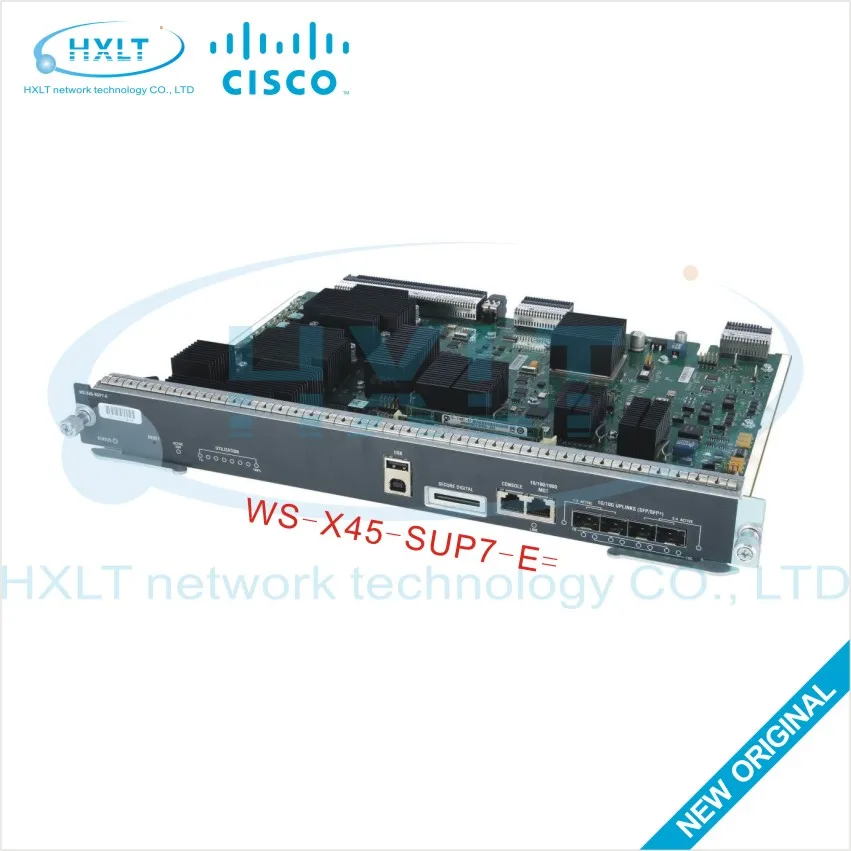 WS-X45-SUP7-E = WS-X45-SUP7L-E = и модуль супервизора Cisco catalist 4500E