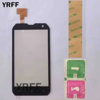 

Mobile Touch Screen Digitizer Panel For CAT B15 B15Q Touch Screen Front Glass Lens Senor TouchScreen 3M Glue Wipes