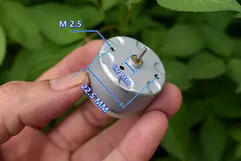 

4PCS DC12V-15V 1500-1800RPM Precious Metal Brush 500TB-11600 DC Motor 5MA Micro Current Solar Motor