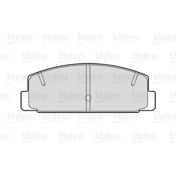 Колодки дисковые задние Mazda 323 1.4-2.0TD 98-03/6 1.8-2.0D 02