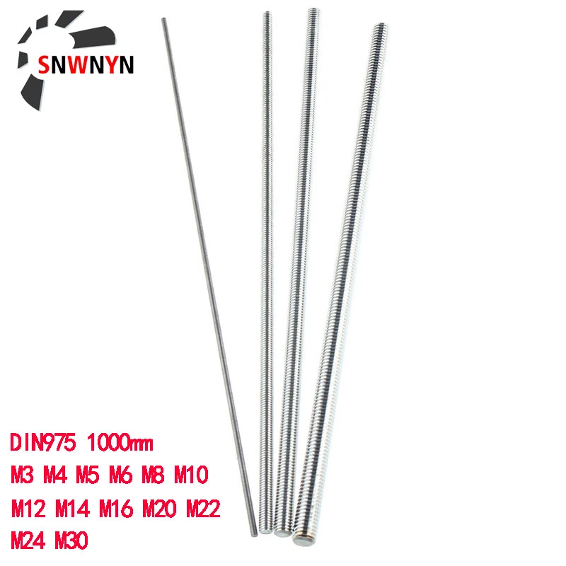 DIN975 304 L1000mm M3 M4 M5 M6 M8 M10 din975-304-l1000mm-m3-m4-m5-m6-m8-m10