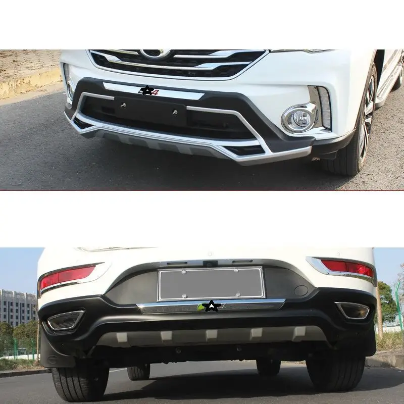Автомобильные декоративные модифицированные автомобильные аксессуары внешний задний диффузор Тюнинг автомобиля Передние Губы бамперы 15 16 17 для Trumpchi GS4