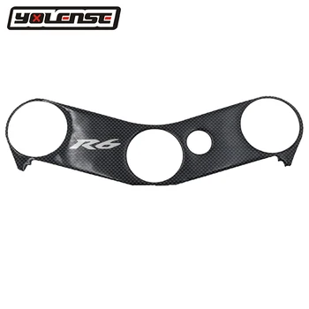 

For YAMAHA YZF-R6 YZF R6 YZFR6 2006-2016 Motorcycle Sticker Pad Triple Top Three Tree Upper Clamp Front Yoke Protector