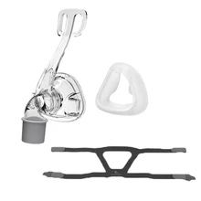 Решить храп маска назальная маска BMC-NM4 маска реер с головным убором для CPAP трубка для сипап сна Храп апноэ Здоровье и красота и м