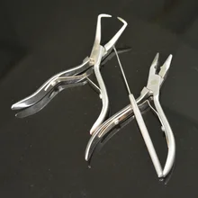 Набор инструментов для наращивания волос из нержавеющей стали щипцы для наращивания волос