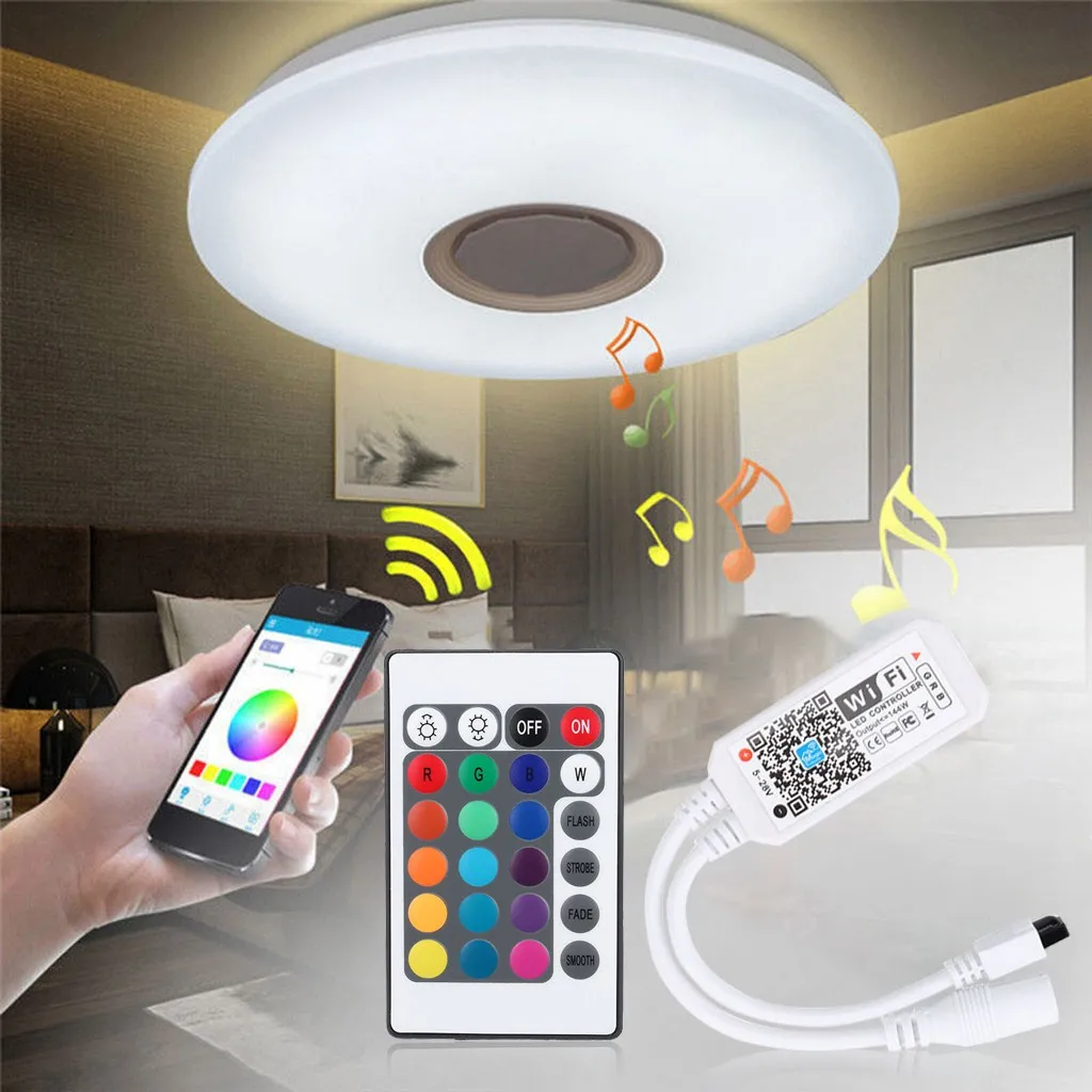 

Smart WiFi Controller for RGB LED Strip Light Music Controller for IR RF Remote christmas string lights Dropshipping #91243