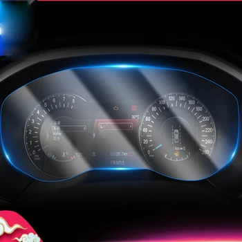 

For Ford Focus Steering Wheel Panel With Hole Without Hole TPU Film Dashboard Protective Film High Toughness Scratch Resistance