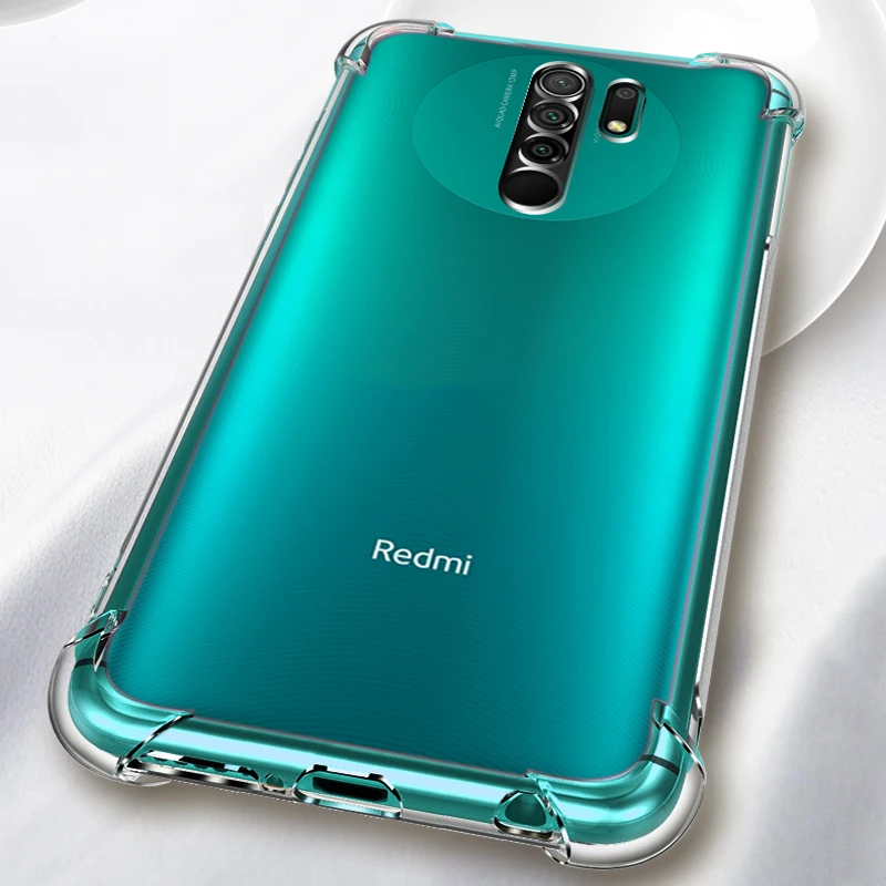 Прозрачный чехол для Xiaomi Redmi Note 10 9 8 Pro 7 8T 8A 7A 9A 9C 9S 10S Poco F3 X3 NFC M3 силиконовый