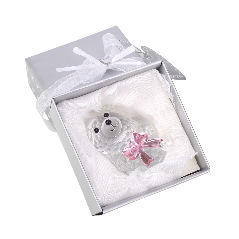 Статуэтки кристалл декор медведь коллекционные вещи дети красивые милые Kawaii