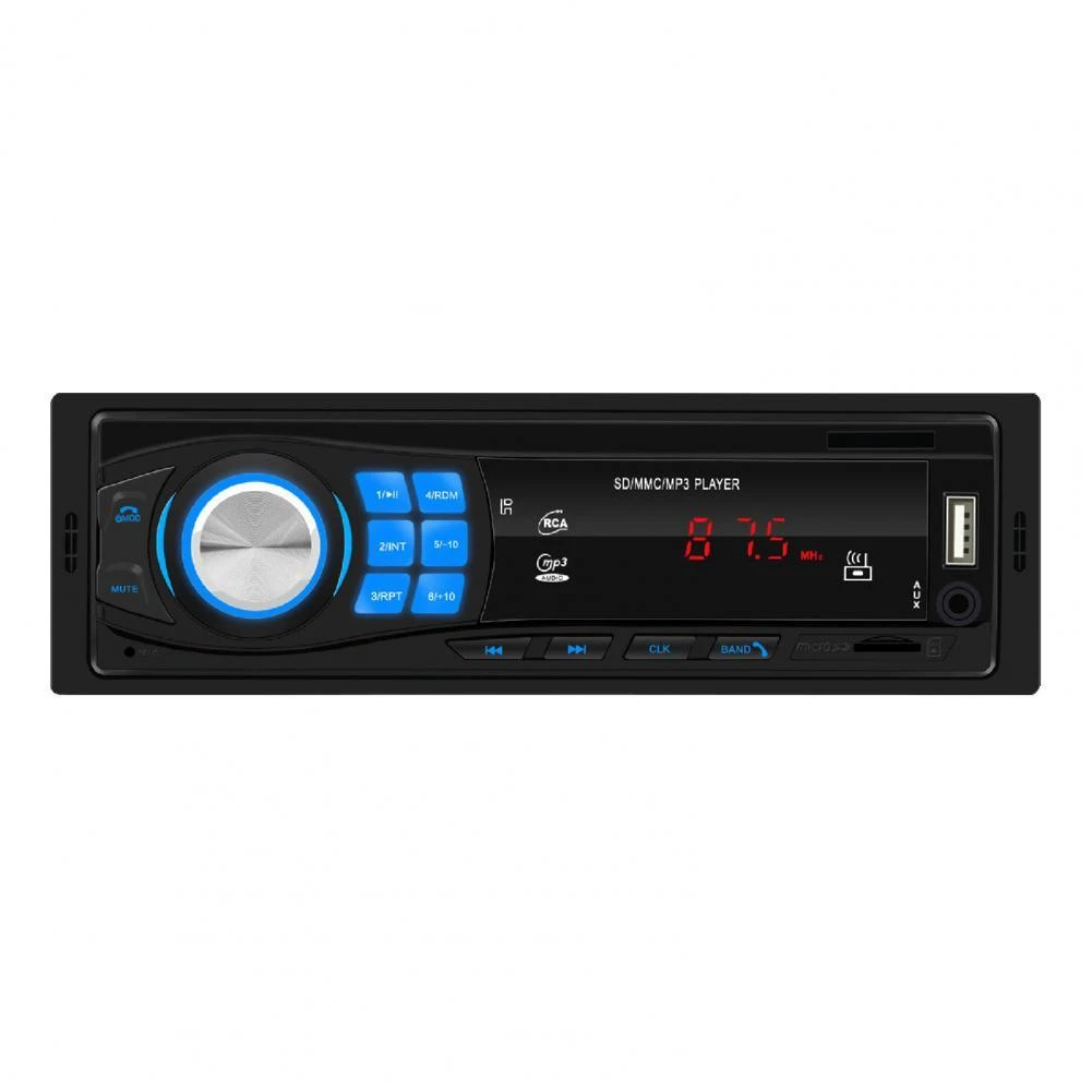 8013 Mp3プレーヤーブルートゥースハンズフリー通話aux マイクロsd Uディスク Fmラジオ12 12v車1 Din Usb2 0 Mp3プレーヤー車中央制御 Car Multimedia Player Aliexpress