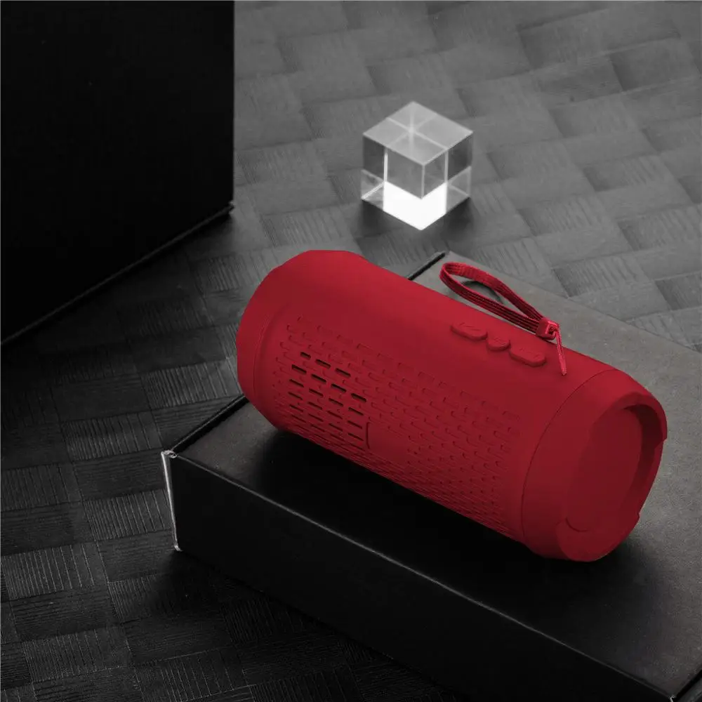 Bluetooth Speaker Portable Outdoor Loudspeaker Wireless Mini Column SD Card FM Speaker For Smartphone Tablet PC#D2